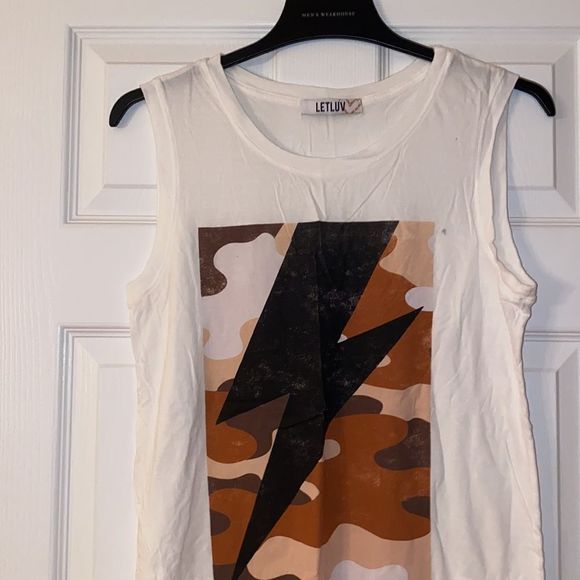 Anthropologie lightning bolt tank letluv - Picture 2 of 6